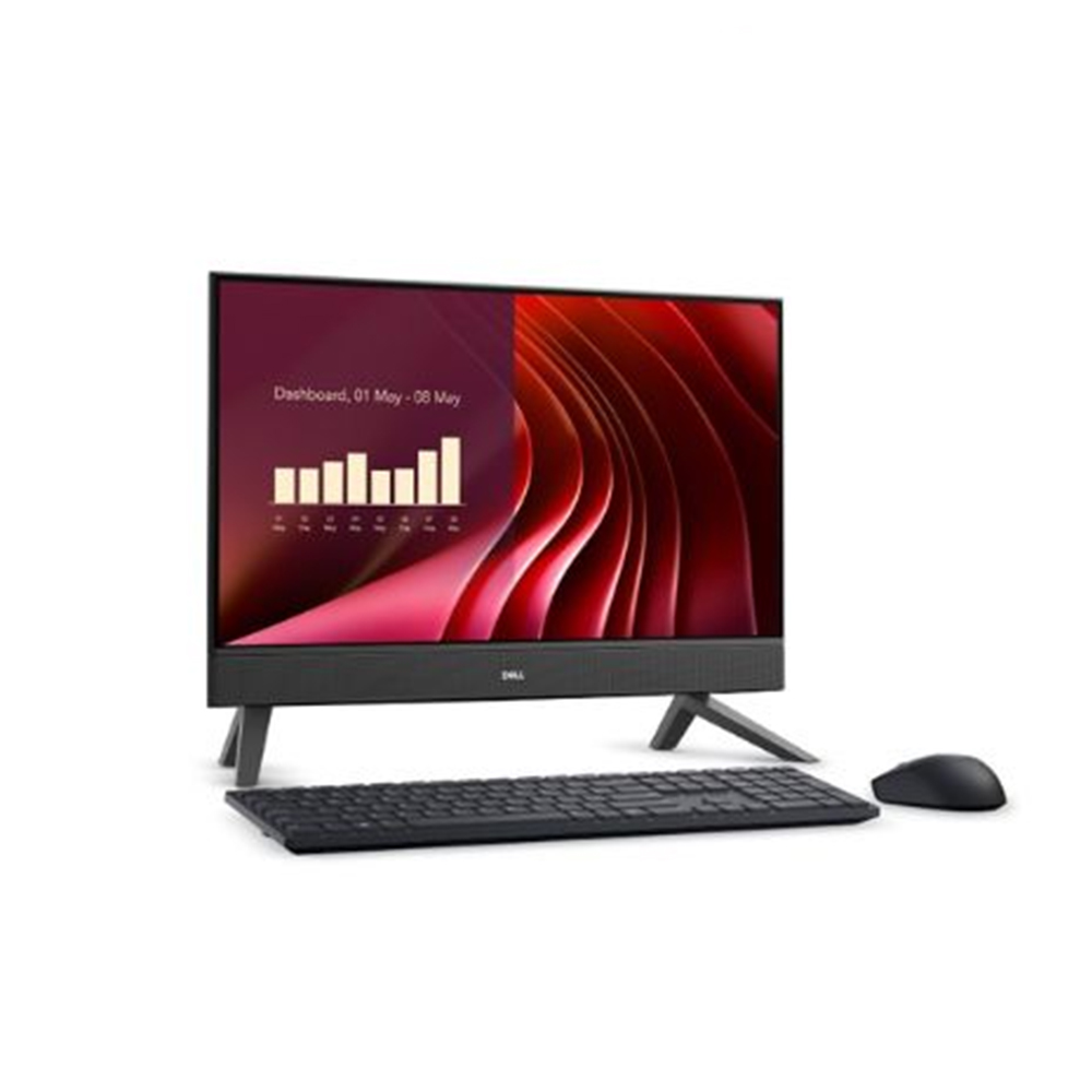 MÁY TÍNH ĐỂ BÀN (PC) DELL 24AIO EC24250 Core7-150U/16G/512SSD/23.8FHD/SP/Camera/BT/KB/M/W11+OFFICE2024/ĐEN(DR93T7)