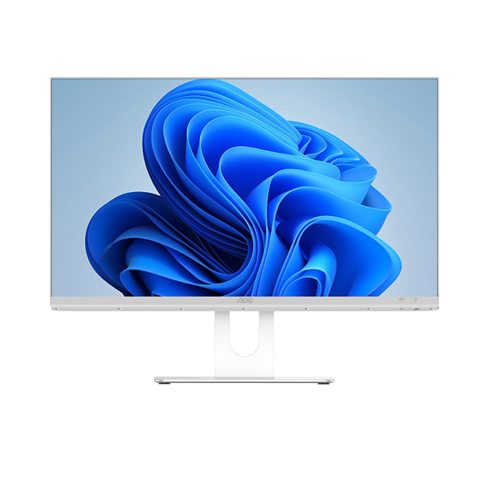 Máy tính để bàn AOC All in One Computer i5-12450H/Win 11 Pro/16GB DDR4 3200 /512G/A24A66-2FBH48/N, màu trắng, 3.0MP, 23.8 inch LED FHD , model A66 (kèm chuột ko dây và bàn phím) 