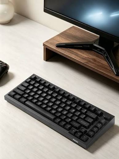Bàn phím AKKO 5075 V5 HE Z Caps - Black
