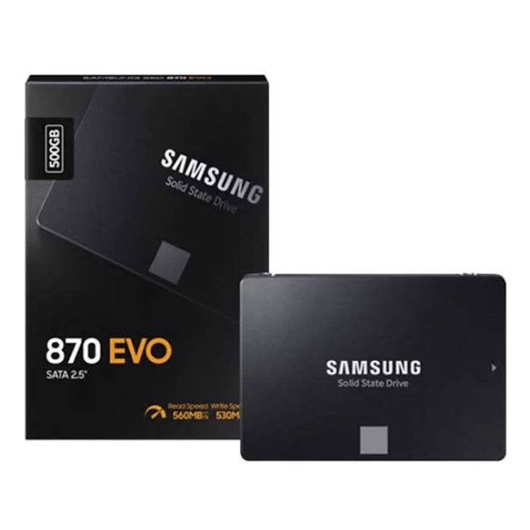 Ổ cứng SSD 500GB Samsung 870 EVO ( MZ-77E500BW ) 