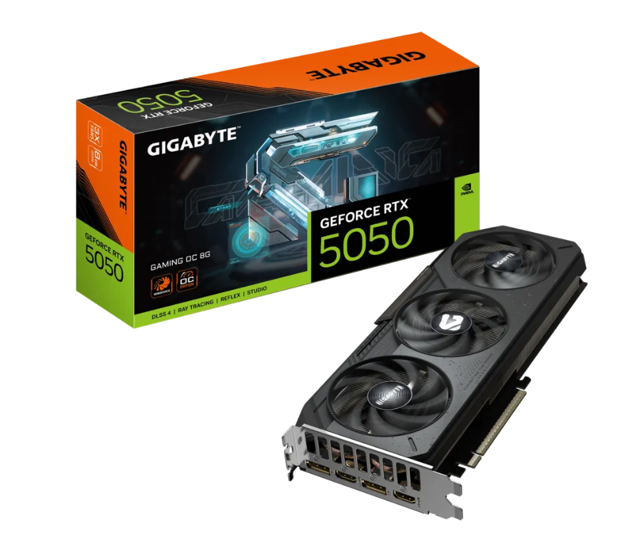 VGA Gigabyte RTX 5050 Gaming OC 8GB