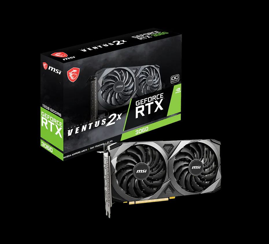 GeForce RTX™ 3060 VENTUS 2X 12G OC