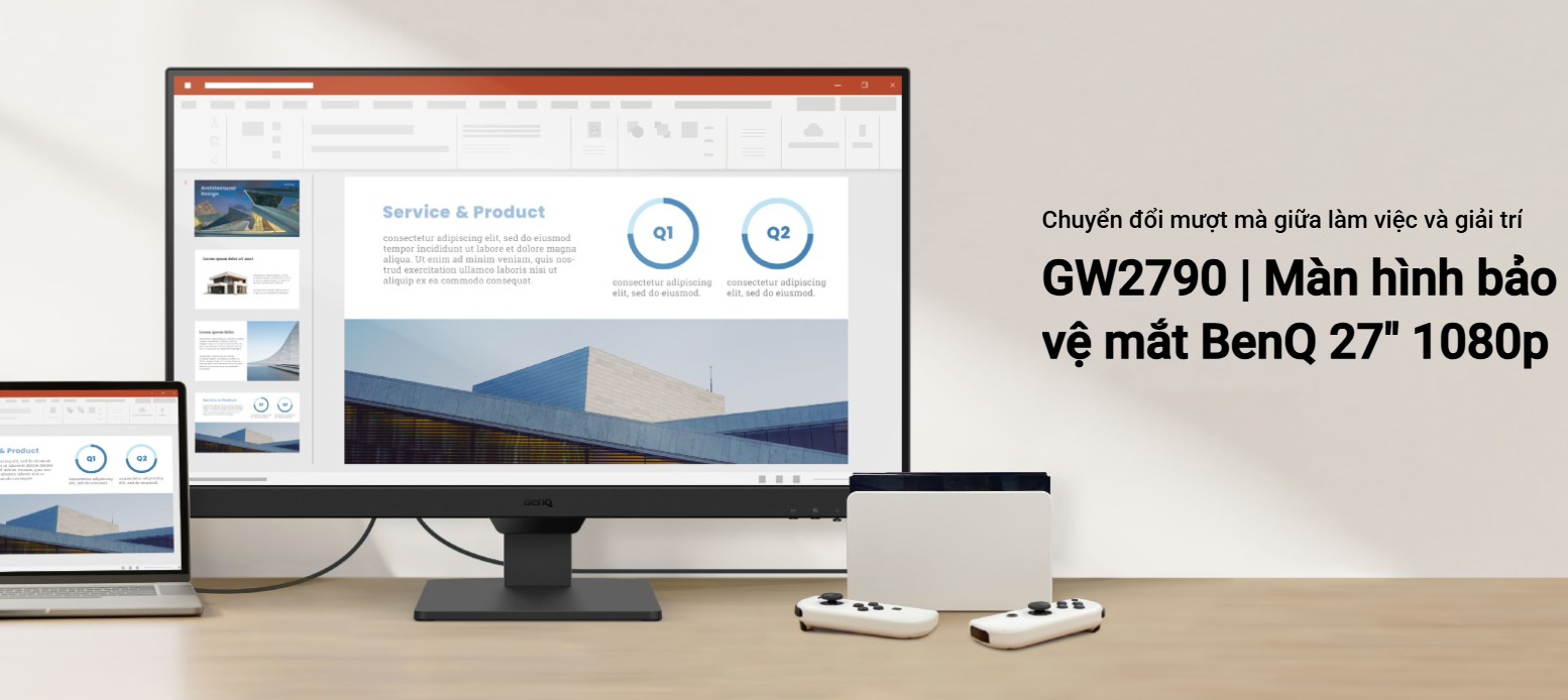 Màn hình BenQ GW2790 27 inch FHD 100Hz 5ms IPS
