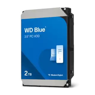 WD 2TB Blue 5400 SATA III 3.5 Internal HDD - WD20EARZ